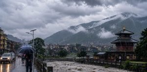 आज र भोलि पनि केही स्थानमा भारी वर्षा हुने